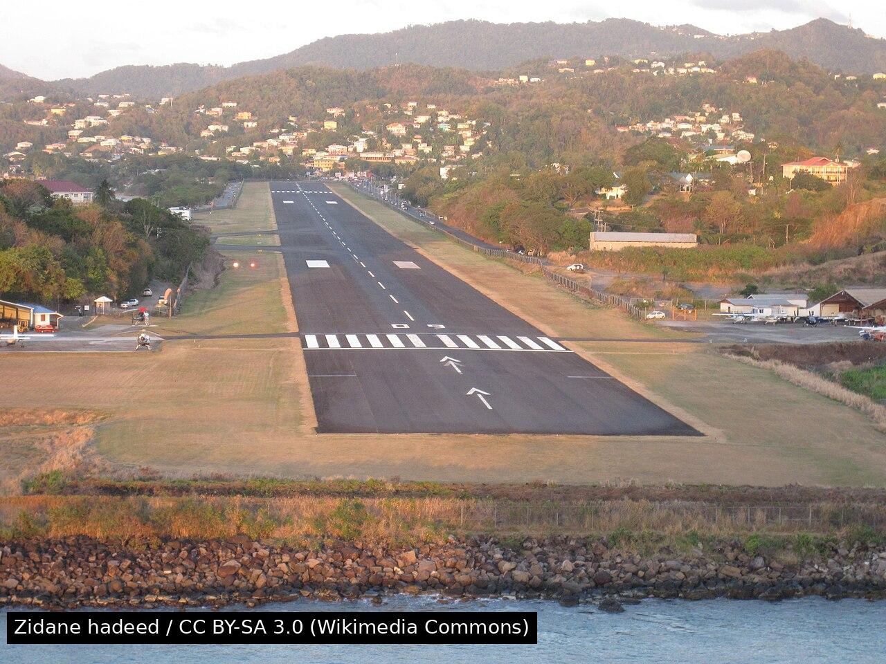 George F. L. Charles Airport Overview