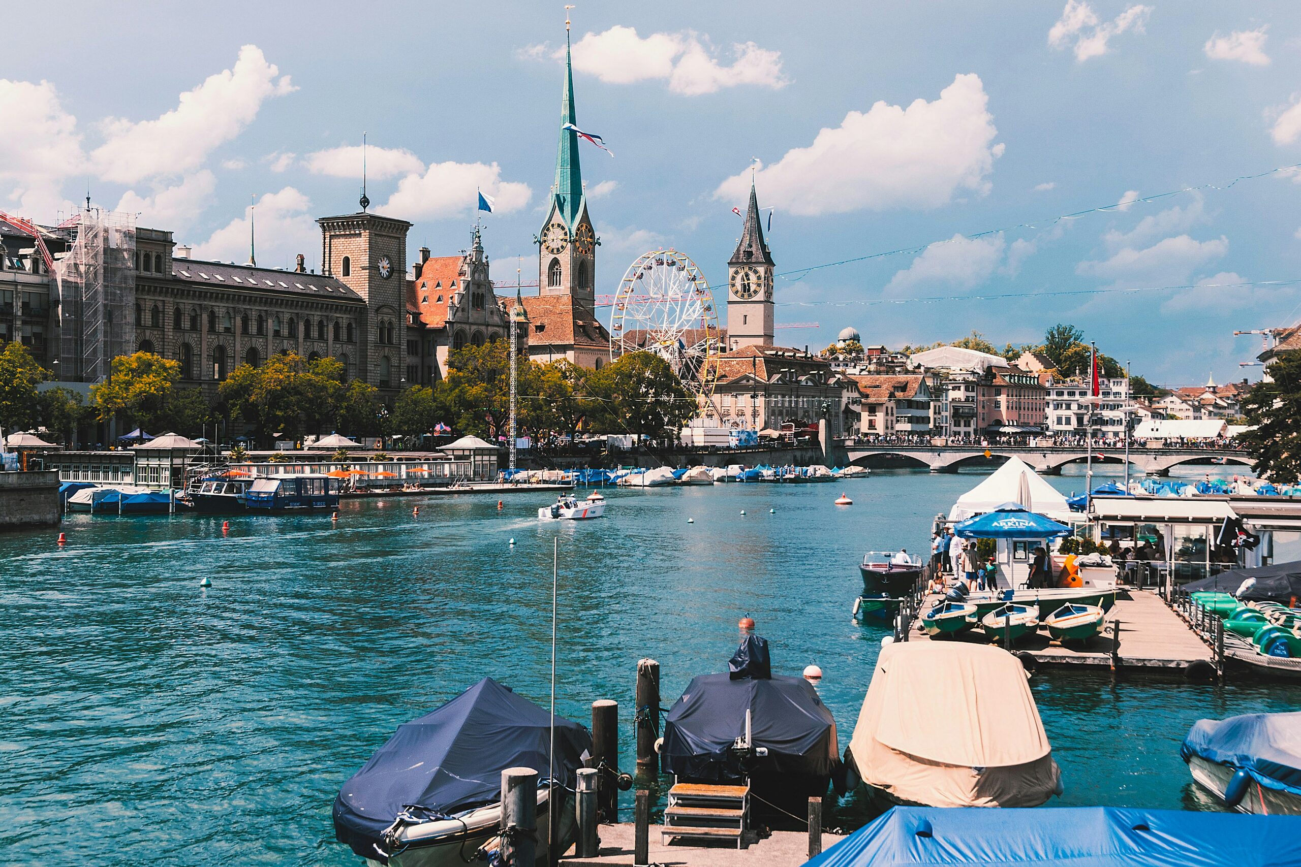 Private Jet Charter to and from Zurich