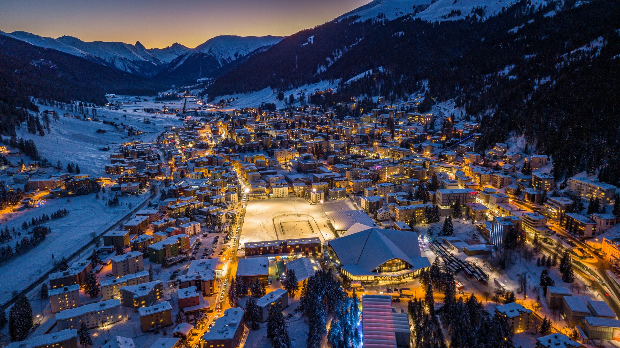 Private Jet Charter to and from Davos