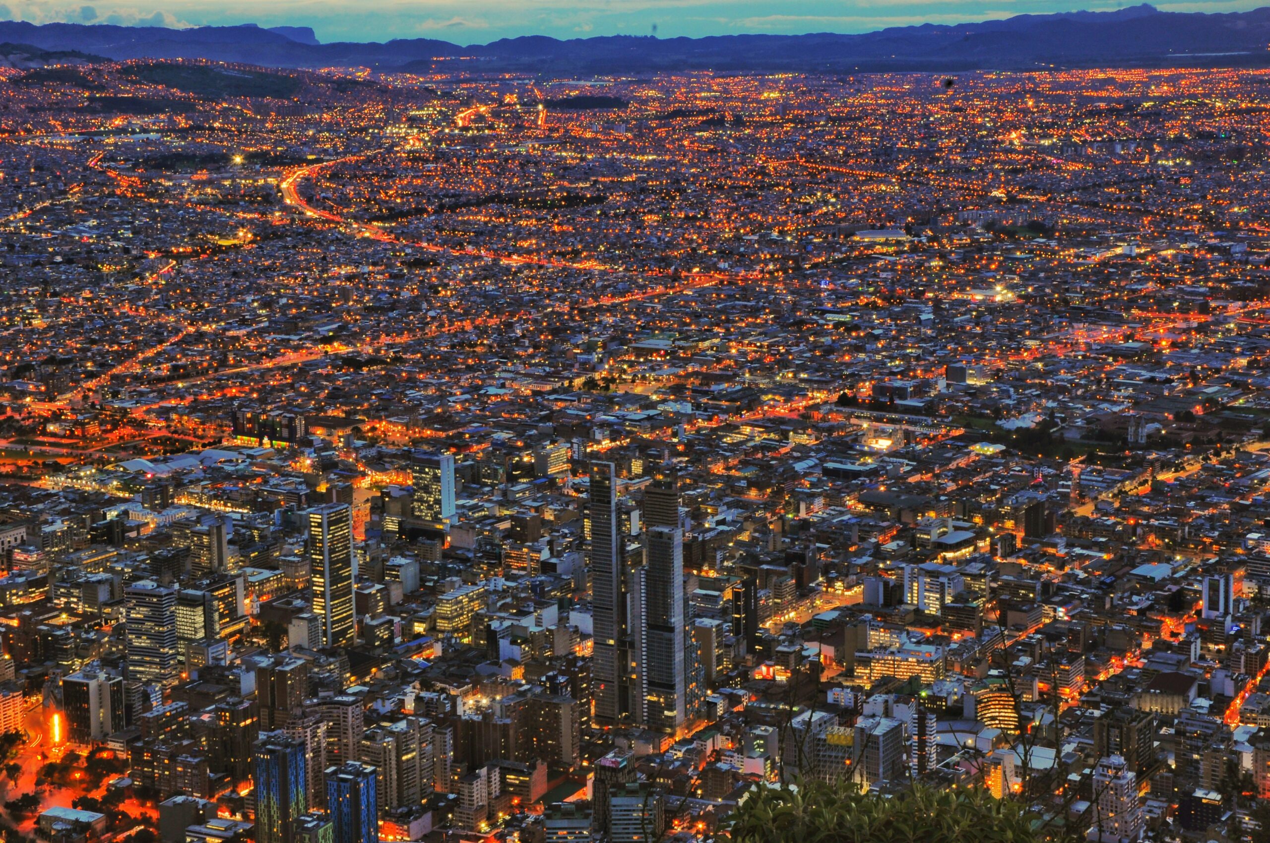 Private Jet Charter to and from Bogotá