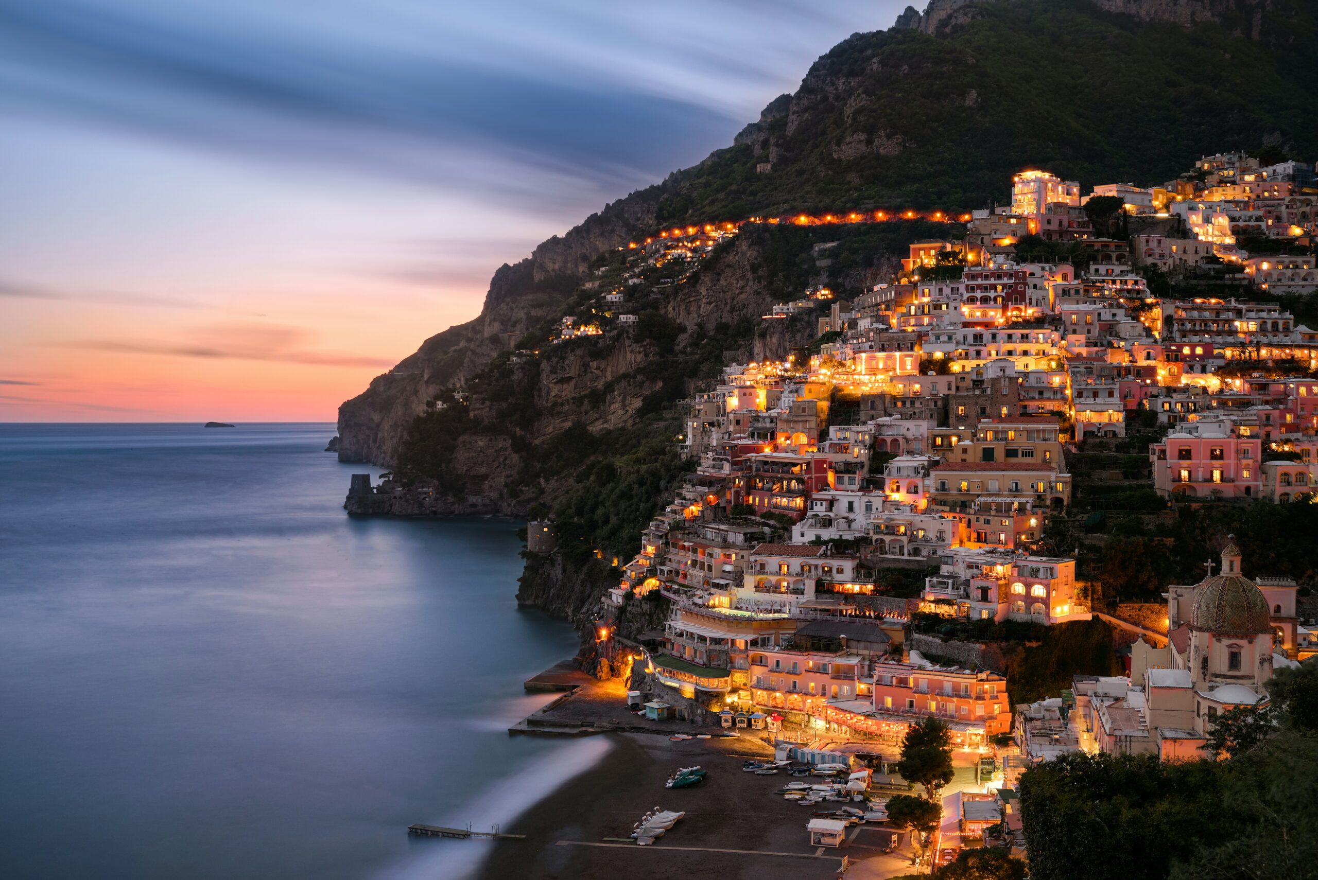 Private Jet Charter to and from Positano