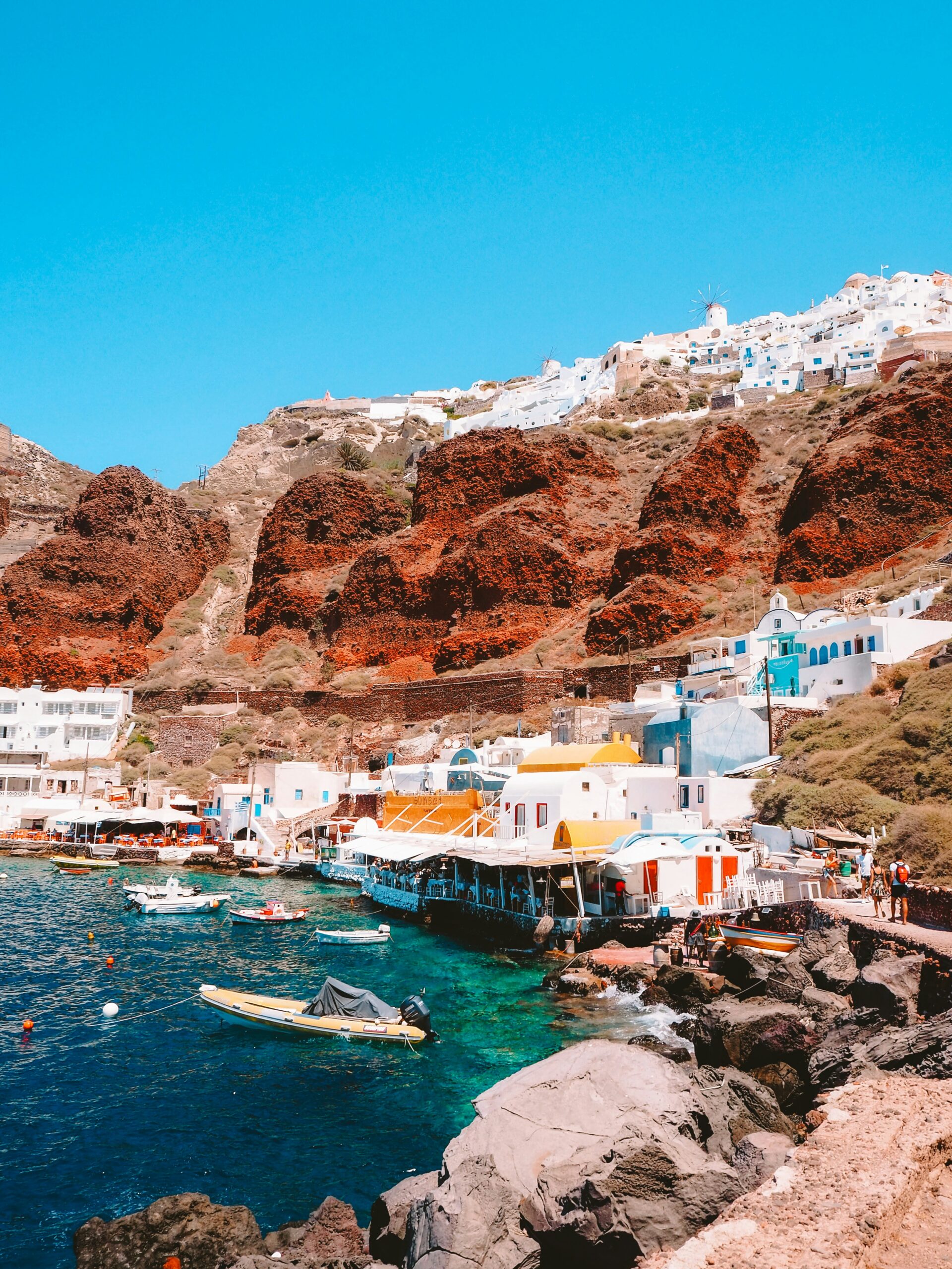Popular Private Jet Routes to and from Santorini